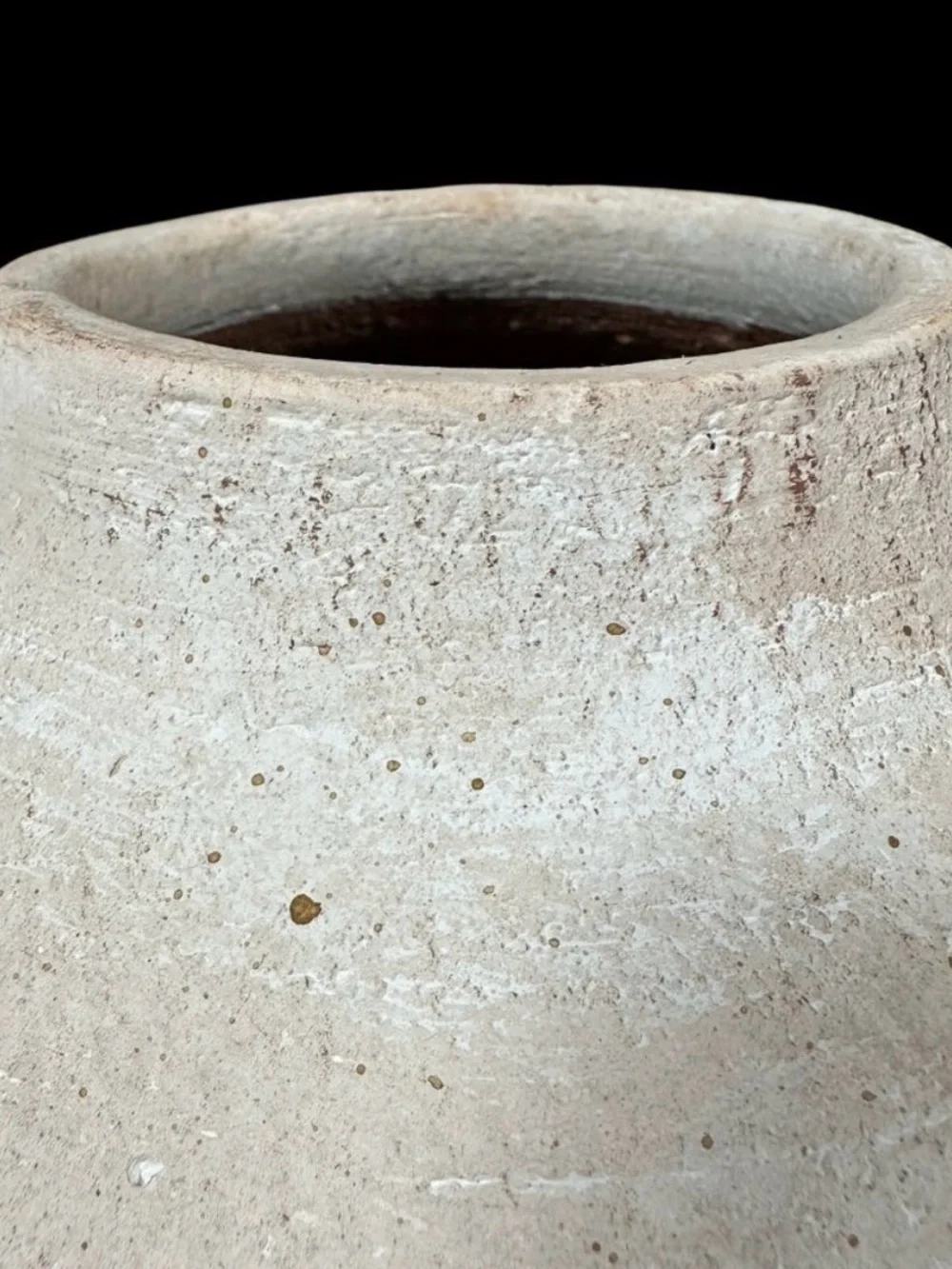 Threshold Cream Textured Round Ceramic Vase